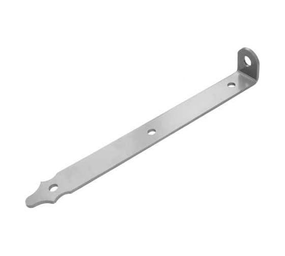 Изображение товара Проушина воротная DOMART 350x45x40 (толщ. 5 мм) серый металлик 4620007789454