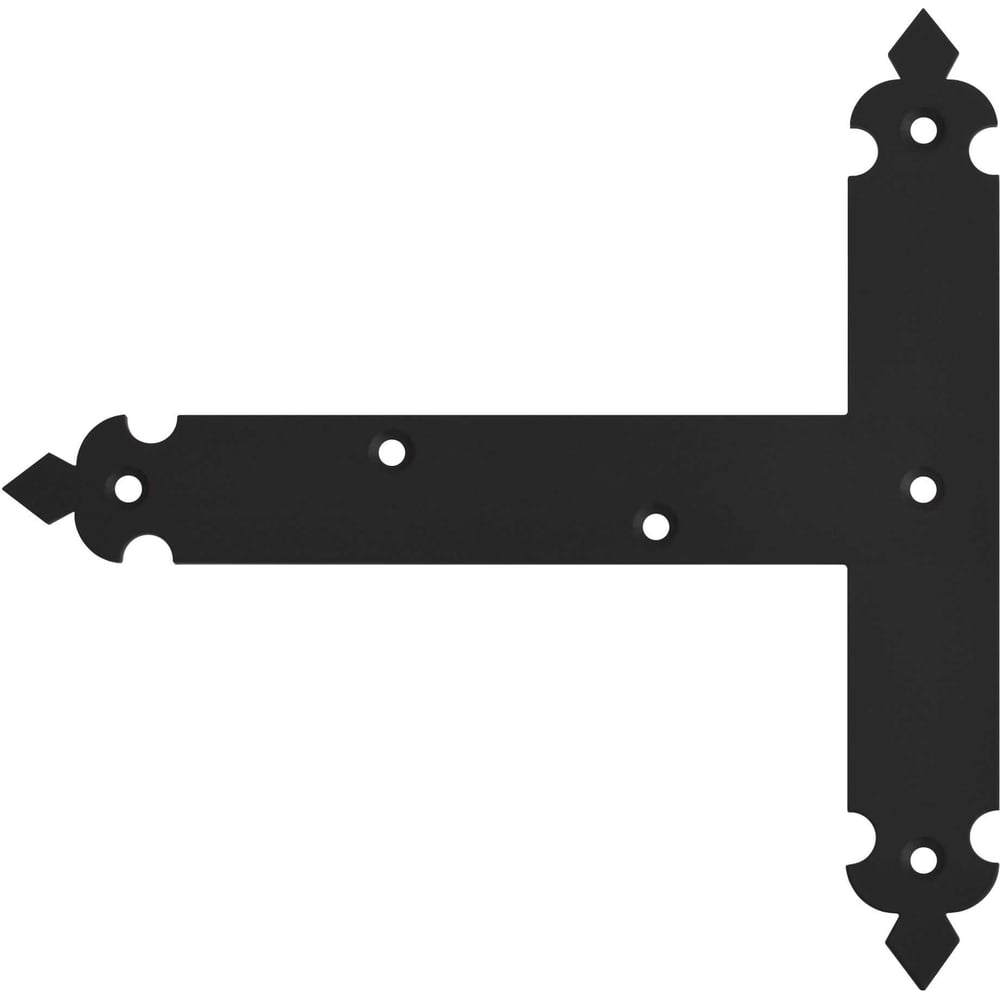 Изображение товара Накладка Т-образная DOMART Готика 200x200x30 черная