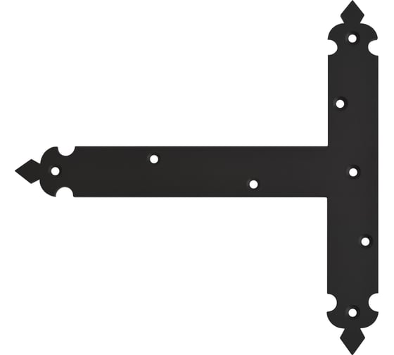 Изображение товара Накладка Т-образная DOMART "Готика" 250x250x35 черный 4660046021603