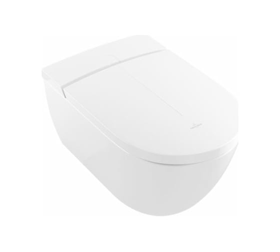 Изображение товара Подвесной унитаз Villeroy & Boch Viclean шгв 385x595x360 CeramicPlus цвет-альпийский белый V0E100R1