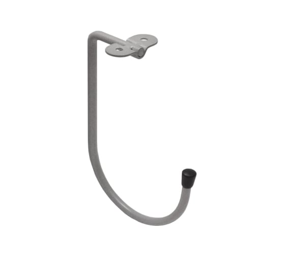 Изображение товара Крюк DOMART потолочный J-образный 50x160x110хØ7 серый металлик 4660046015510