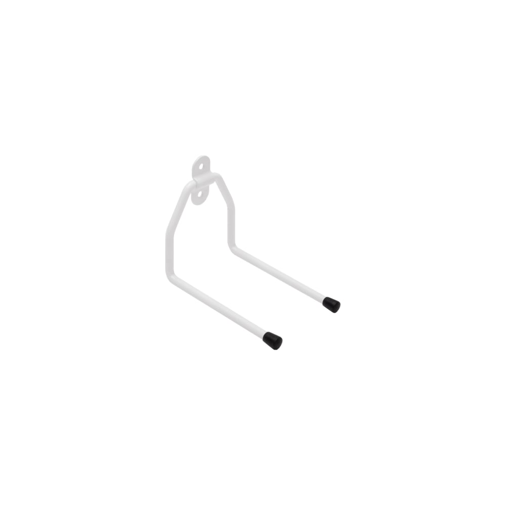 Изображение товара Крюк DOMART настенный двойной L-образный 110x130x80хØ7 белый
