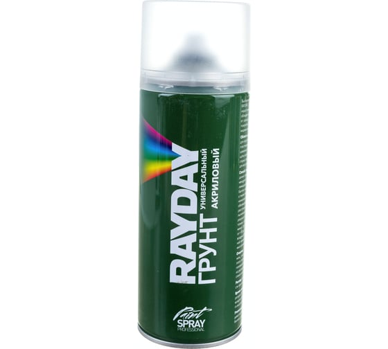 Изображение товара Аэрозольный акриловый грунт RAYDAY белый, 520 мл Rd-001 223148