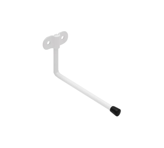 Изображение товара Крюк DOMART настенный L-образный 70x130хØ7 белый 4660046014797