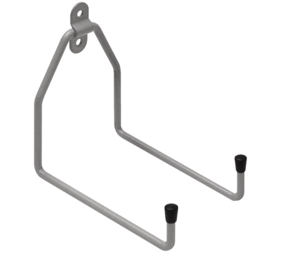 Изображение товара Крюк DOMART настенный U-образный двойной 150x160x100хØ7 серый металлик 4660046015244