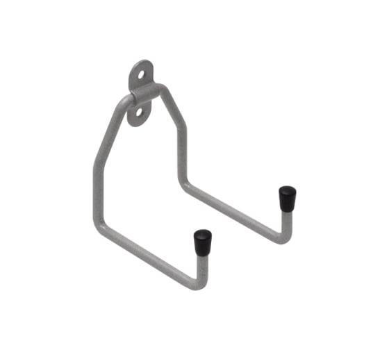 Изображение товара Крюк DOMART настенный U-образный двойной 110x100x80хØ7 серый металлик 4660046015183