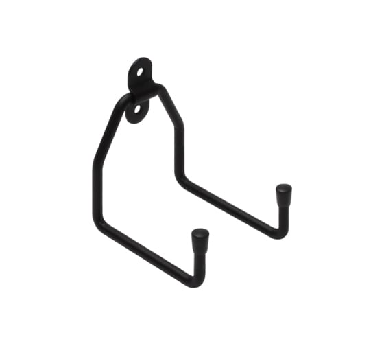 Изображение товара Крюк DOMART настенный U-образный двойной 110x100x80хØ7 черный 4660046015169