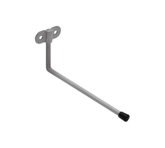 Изображение товара Крюк DOMART настенный L-образный 70x160хØ7 серый металлик 4660046014834