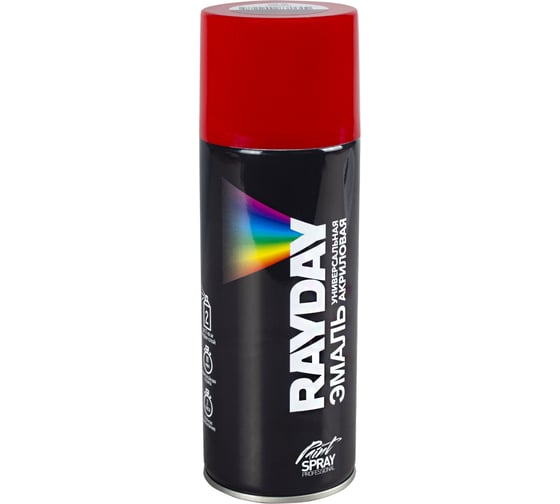 Изображение товара Акриловая аэрозольная краска RAYDAY Ral 3011 вишневая, 520 мл Rd-066 223212