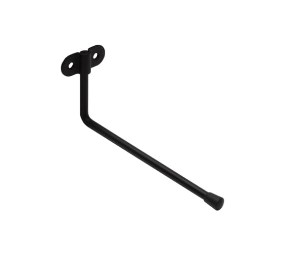 Изображение товара Крюк DOMART настенный L-образный 70x160хØ7 черный 4660046014810