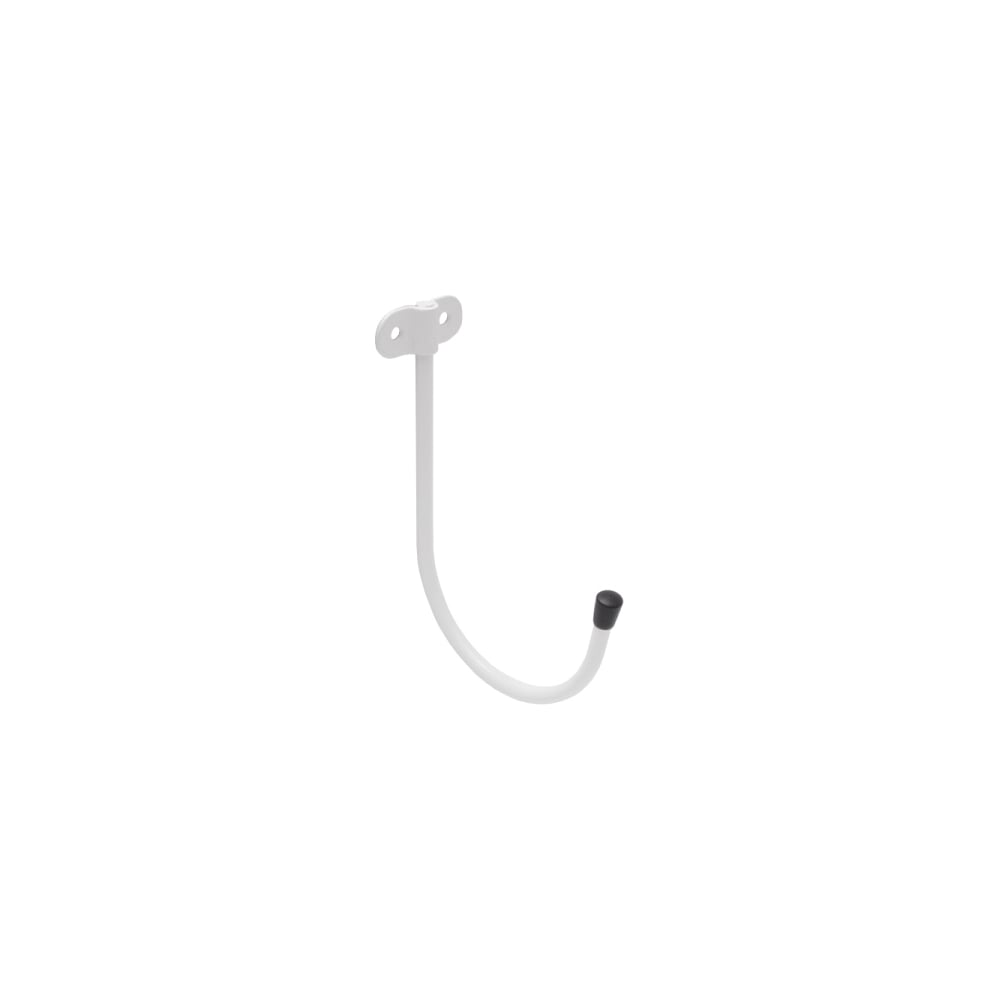 Изображение товара Крюк DOMART настенный J-образный 160x110хØ7 белый универсальный