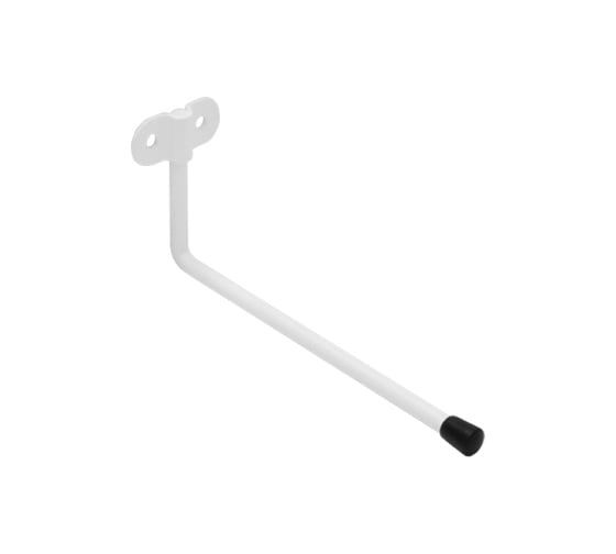 Изображение товара Крюк DOMART настенный L-образный 70x160хØ7 белый 4660046014827