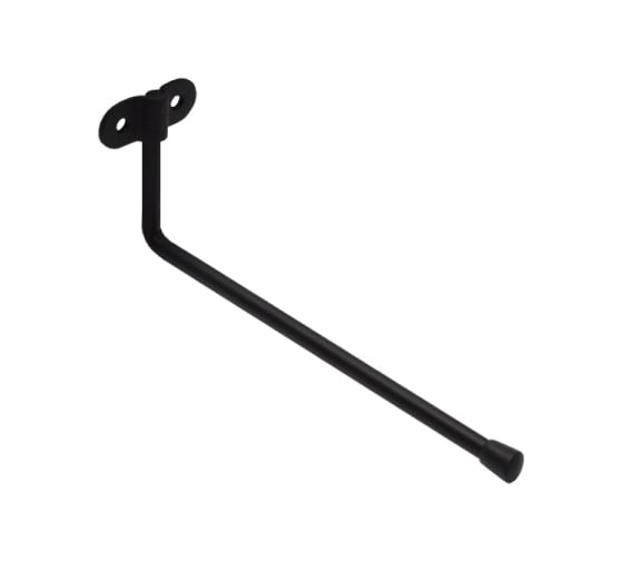 Изображение товара Крюк DOMART настенный L-образный 70x190хØ7 черный 4660046014841