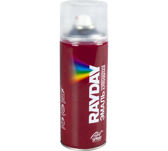 Изображение товара Алкидная аэрозольная краска RAYDAY Ral 9003 белая, матовая, 520 мл Rd-033 223180