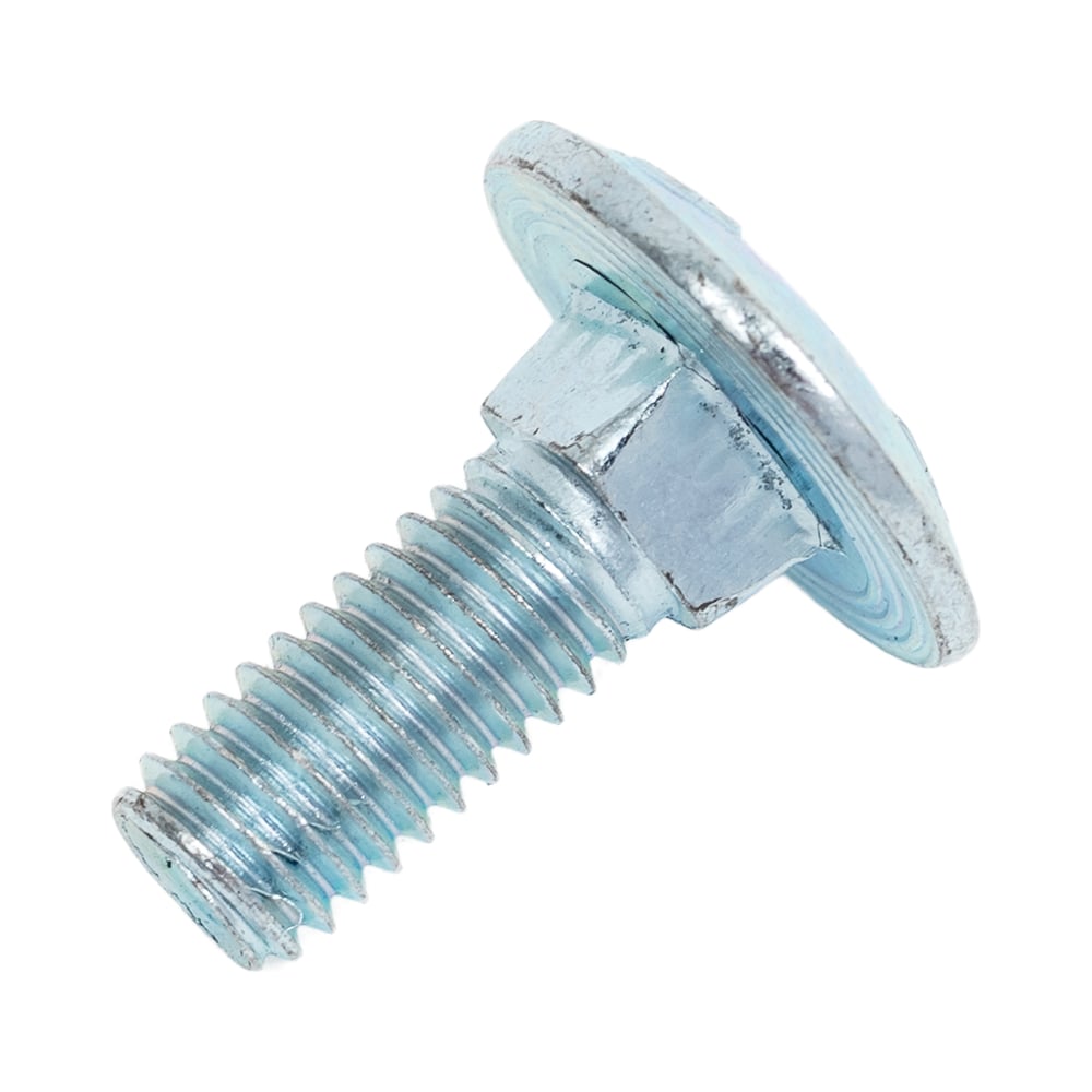 Изображение товара Болт DIN603 полукруглая головка, М6×16, 8.8, цинк