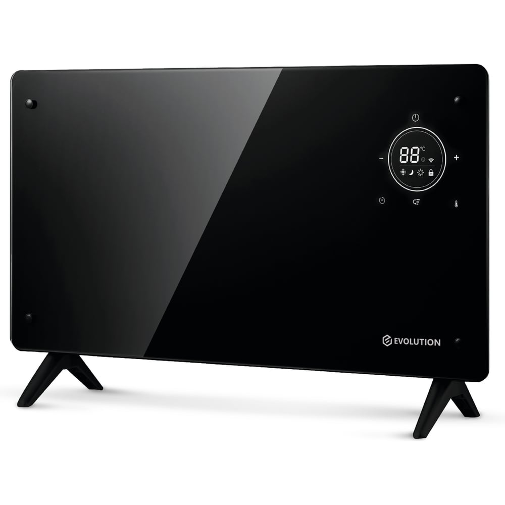 Изображение товара Конвектор Evolution SmartHeating Glass 1500 с Wi-fi антизамерзание и защитой