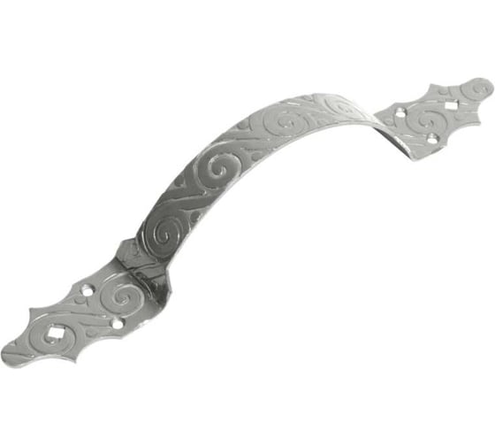 Изображение товара Ручка-скоба DOMART РС-370 кованая черненое серебро серия Ярославль 4660046002947