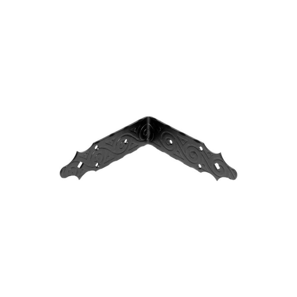 Изображение товара Крепежный уголок DOMART 170x170x50 сталь черный серия Ярославль