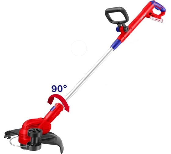 Изображение товара Аккумуляторный триммер emtop 20 В, скорость холостого хода 8200 об/мин, диаметр резания 300 мм ELGT203285