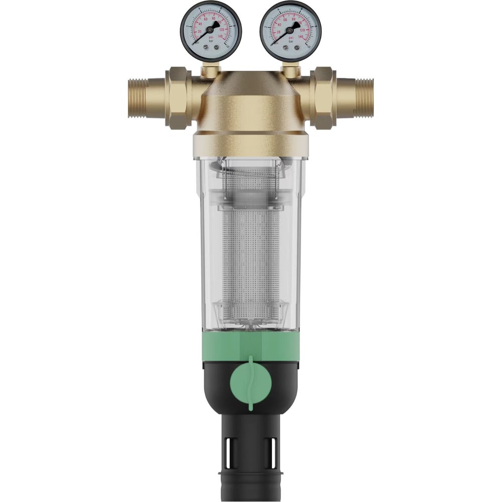 Изображение товара Фильтр тонкой очистки с обратной промывкой ХК DN25 (1) 100мк до 40С F76S-1С