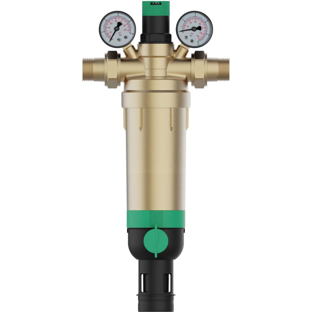 Изображение товара Фильтр тонкой очистки с обратной промывкой FK76-3/4H 100мк для бытового использования
