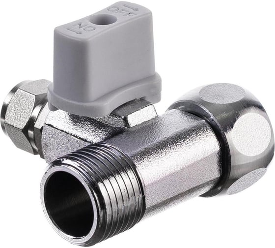 Изображение товара Адаптер-вентиль Гейзер 3/8 для подключения бытовых фильтров 25668