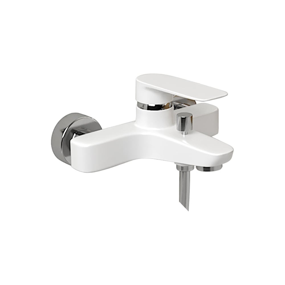 Изображение товара Смеситель для ванны Paini 09BY111LMKM Nove белый 23485