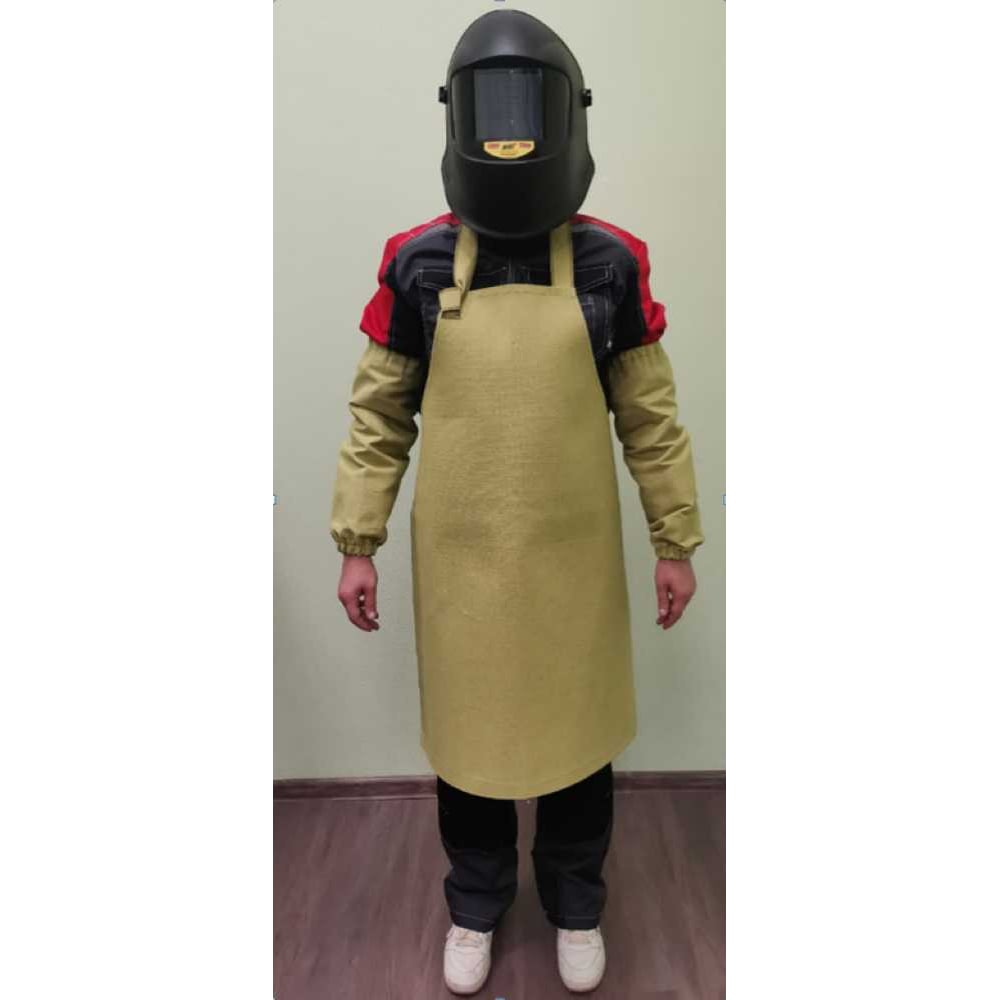 Изображение товара Брезентовый фартук MILL ТУ 480 г/м² для сварщика защита от искр и брызг