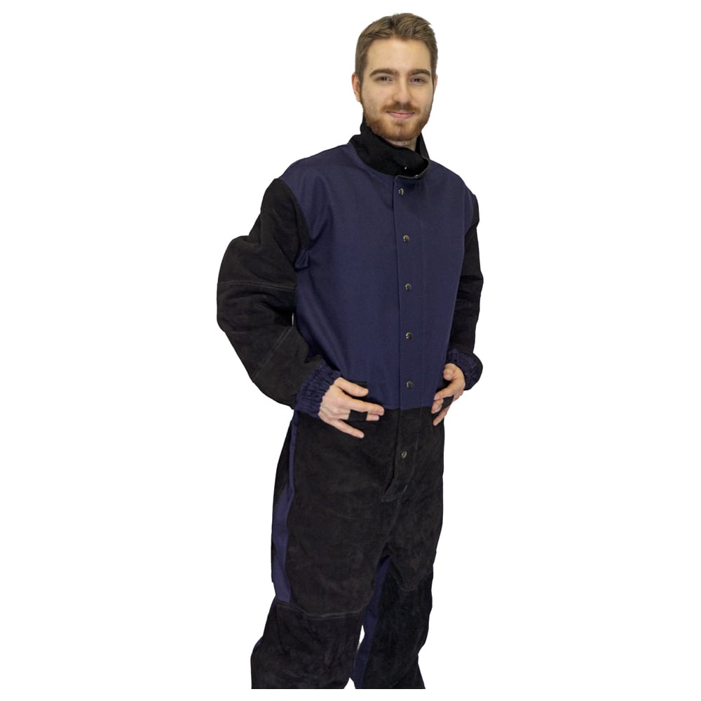 Изображение товара Комбинезон защитный пескоструйщика КСМ р56-58/170-176 огнеупорный