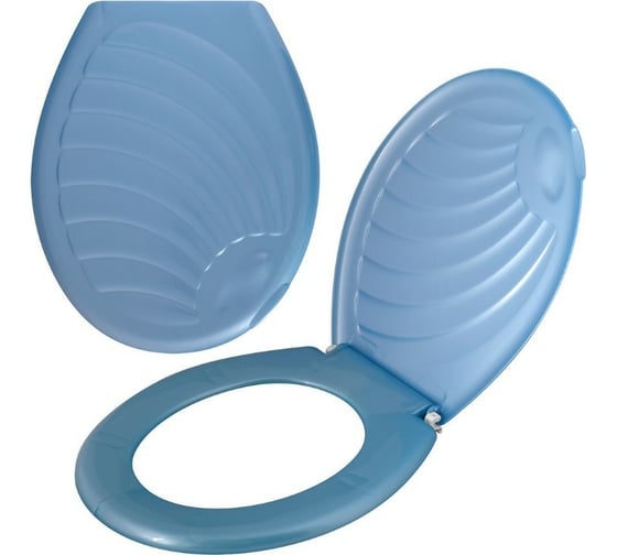Изображение товара Сиденье для унитаза МУЛЬТИДОМ Ракушка с крышкой СГ72-92