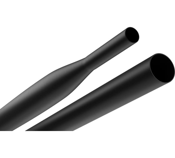 Изображение товара Термоусадочная трубка ЭРА NO224385 ТТУ нгLS 2/1 черная в отрезках по 1 м. (упаковка 50 штук) Б0067597
