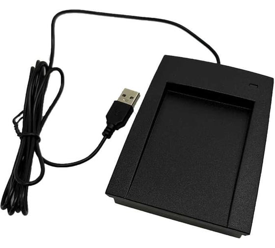 Изображение товара Настольный USB-считыватель Falcon Eye FE-RD-USB для внесения идентификаторов формата Em-Marin и Mifare в базу данных СКУД 00-00341955