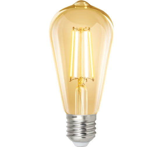 Изображение товара Умная светодиодная лампа Uniel LED-ST64-7W/SW/E27/230V/WF GLS82GO UL-00011657