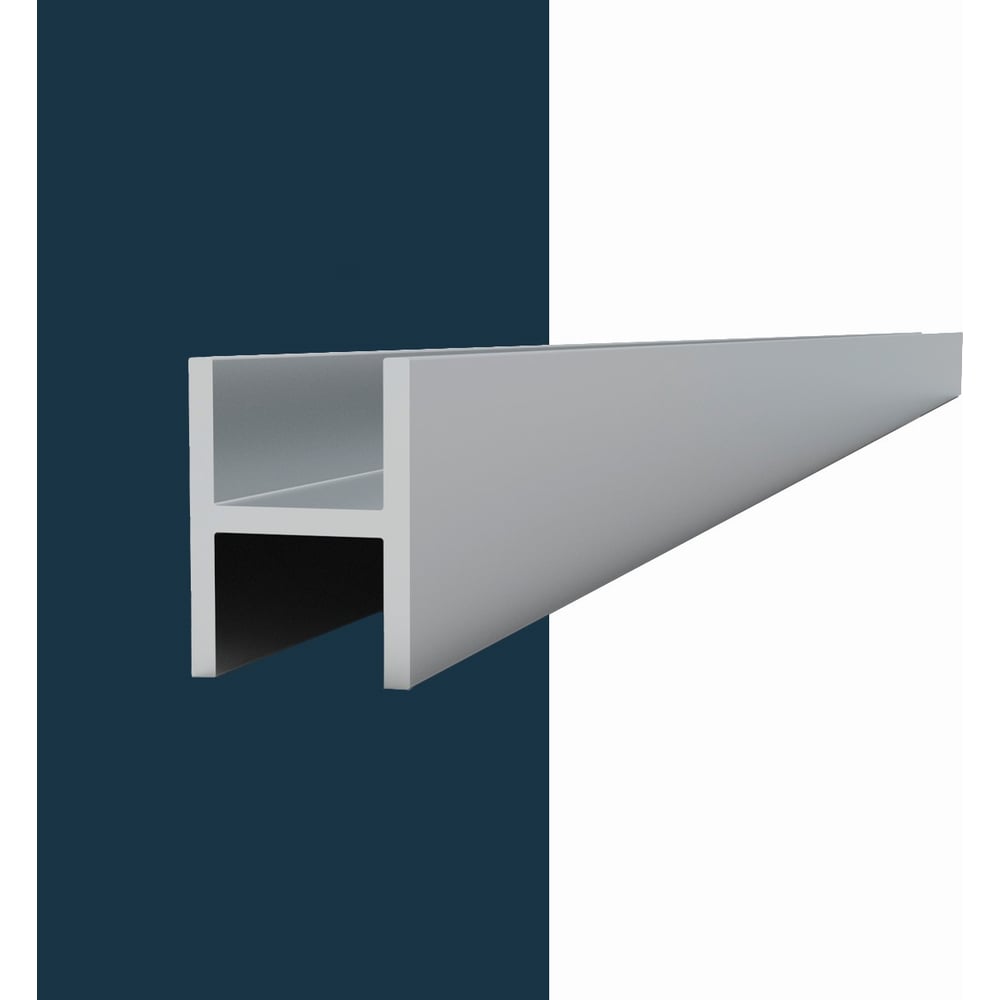 Изображение товара Профиль для грядок из шифера ДИАЛ 10мм комплект соединений 4 шт по 500мм