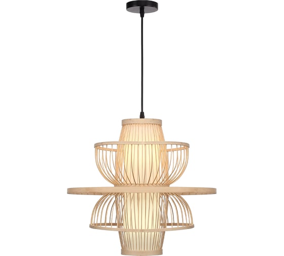 Изображение товара Светильник подвесной ST LUCE древесный/белый E27 1*40W SL6241.513.01