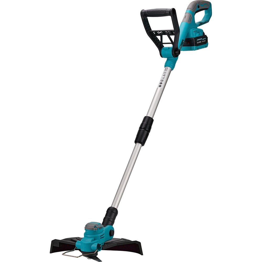 Изображение товара Аккумуляторный триммер GPT CCS-M2040B01-1A BL с регулируемой штангой и бесщеточным двигателем