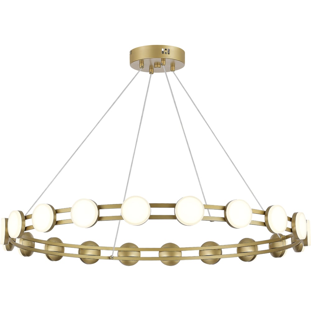 Изображение товара Подвесной светильник ST LUCE SL6610 203 20 модерн белый золото 40W LED