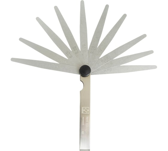 Изображение товара Набор щупов ТОЧИНТЕХ №4, 0.1 - 1.0мм, 10 пластин, 100мм ГОСРЕЕСТР 90277-23 pg04101