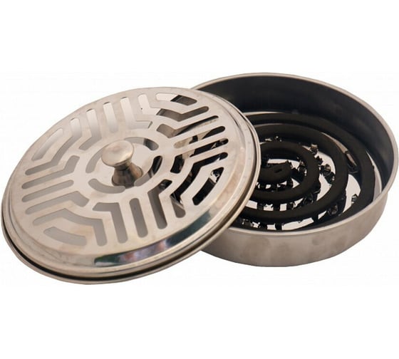 Изображение товара Подставка для спирали от комаров Nadzor с крышкой 144206