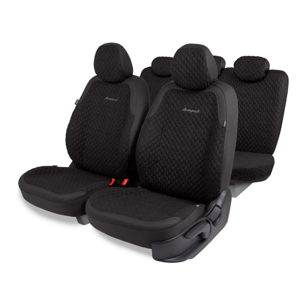 Изображение товара Авточехлы AUTOPROFI Daytona серия Premium из лена и экокожи универсальные