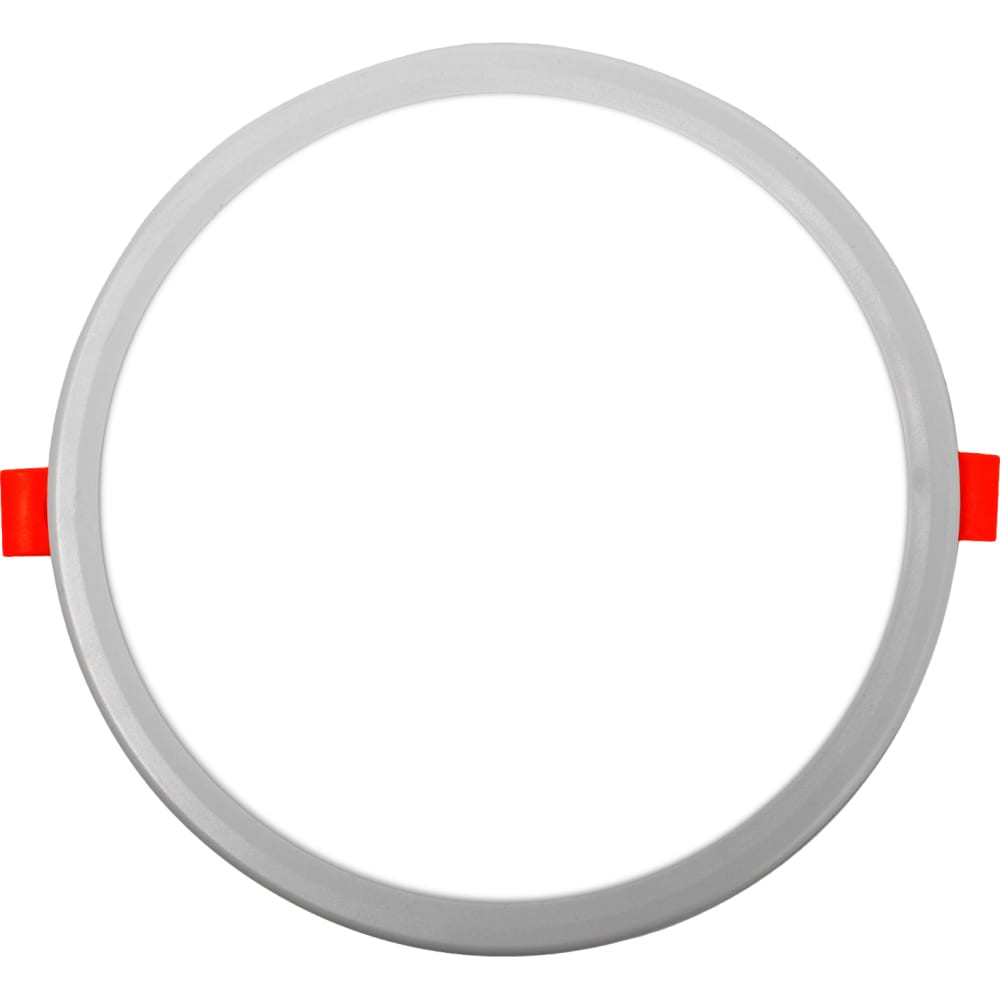 Круглая встраиваемая светодиодная панель OGM форма для выпечки круглая доляна вензель d 6 5 см белый
