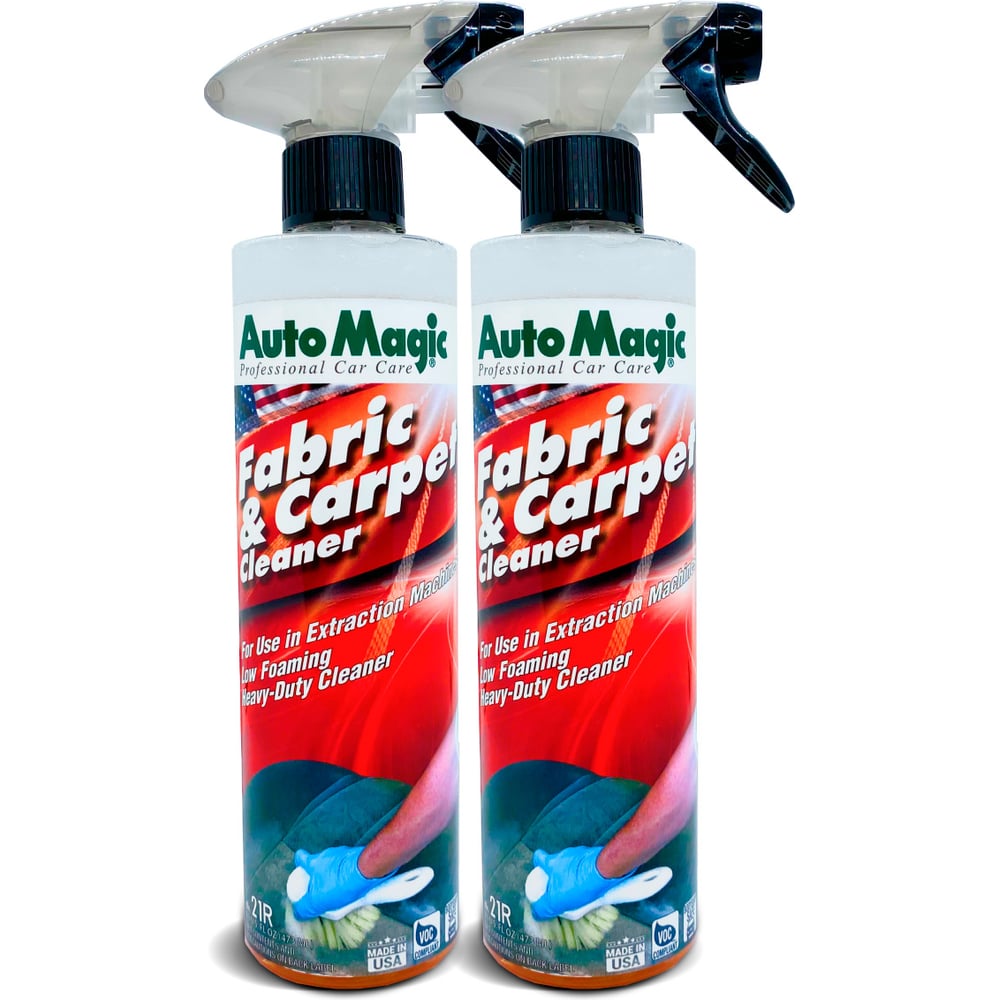 Изображение товара Очиститель-концентрат для моющих пылесосов AutoMagic FABRIC & CARPET CLEANER (USA) 473 мл упак. 2шт 21R_2