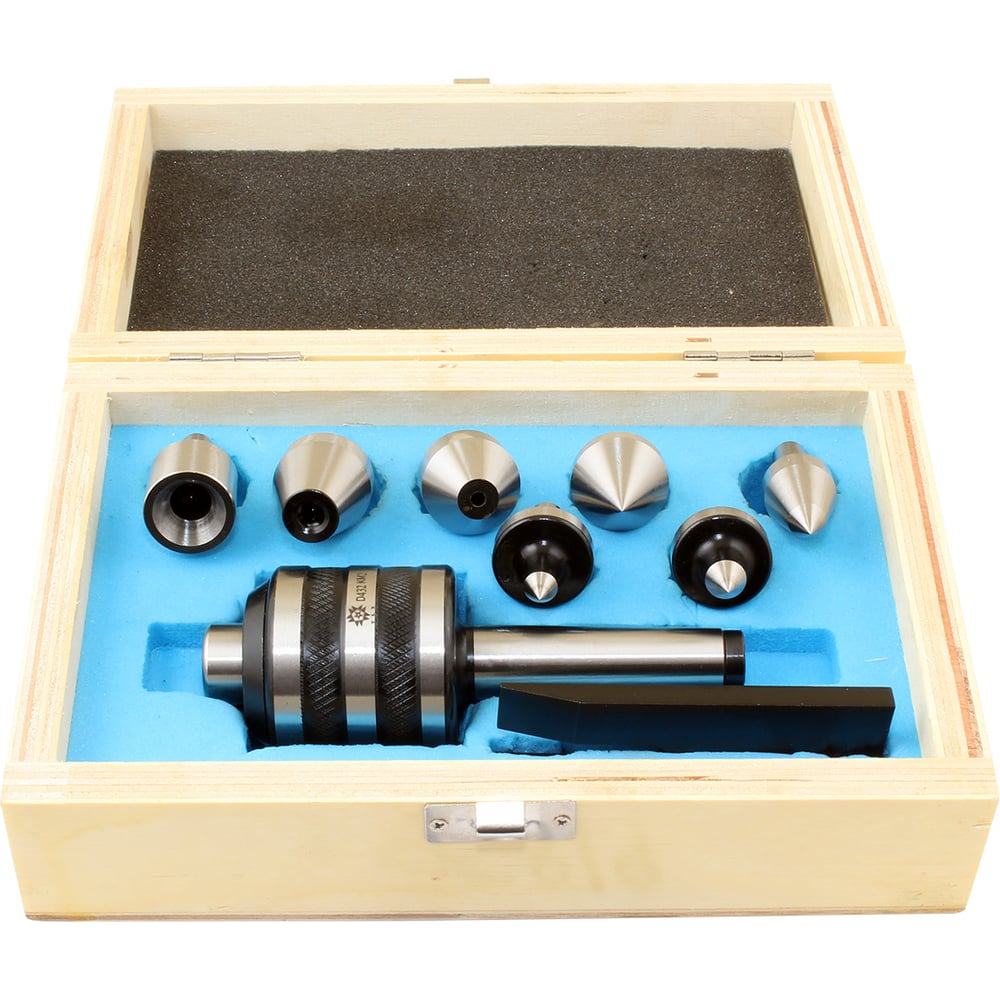 Изображение товара Центр вращающийся TLX КМ-3 с 7 сменными насадками D433 75820