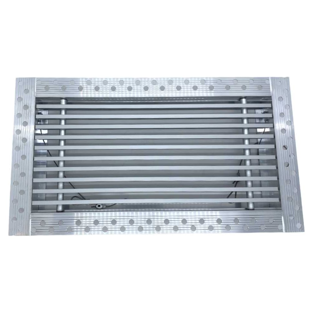 Изображение товара Решетка Итальянская декоративная Brofer 200x100мм FUTURA10 для скрытого монтажа, со съемной лицевой панелью Future10 200x100