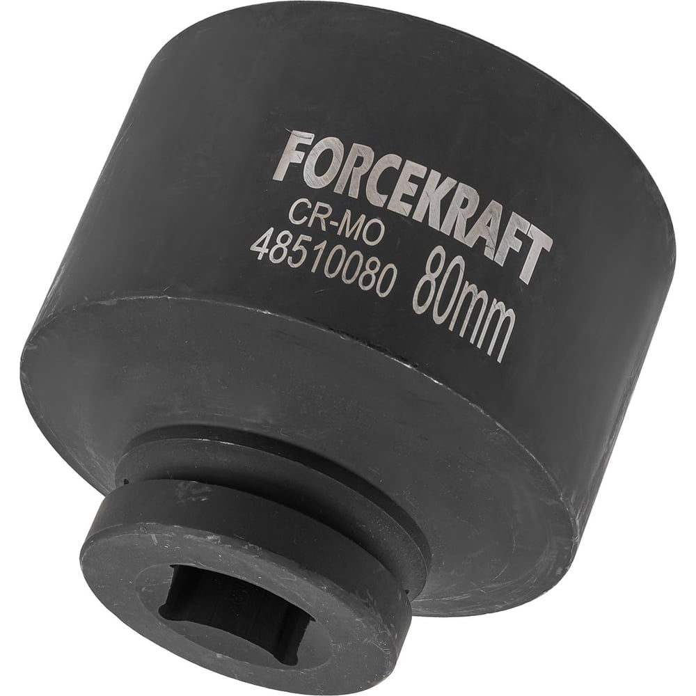 Изображение товара Головка ударная глубокая 6-гранная Forcekraft 80мм FK-48510080