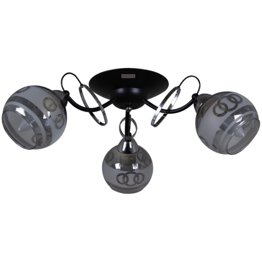 Изображение товара Потолочный светильник ReLuce 22115-0.3-03 BK+CH