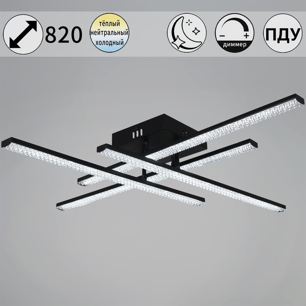 Изображение товара Потолочный светодиодный светильник ReLuce с регулируемой цветовой температурой 96Вт
