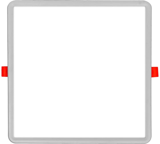 Изображение товара Светодиодная квадратная встраиваемая панель OGM с регулировкой, 20Вт, 1500Лм, ДБ, 230х230х24мм. LP-23