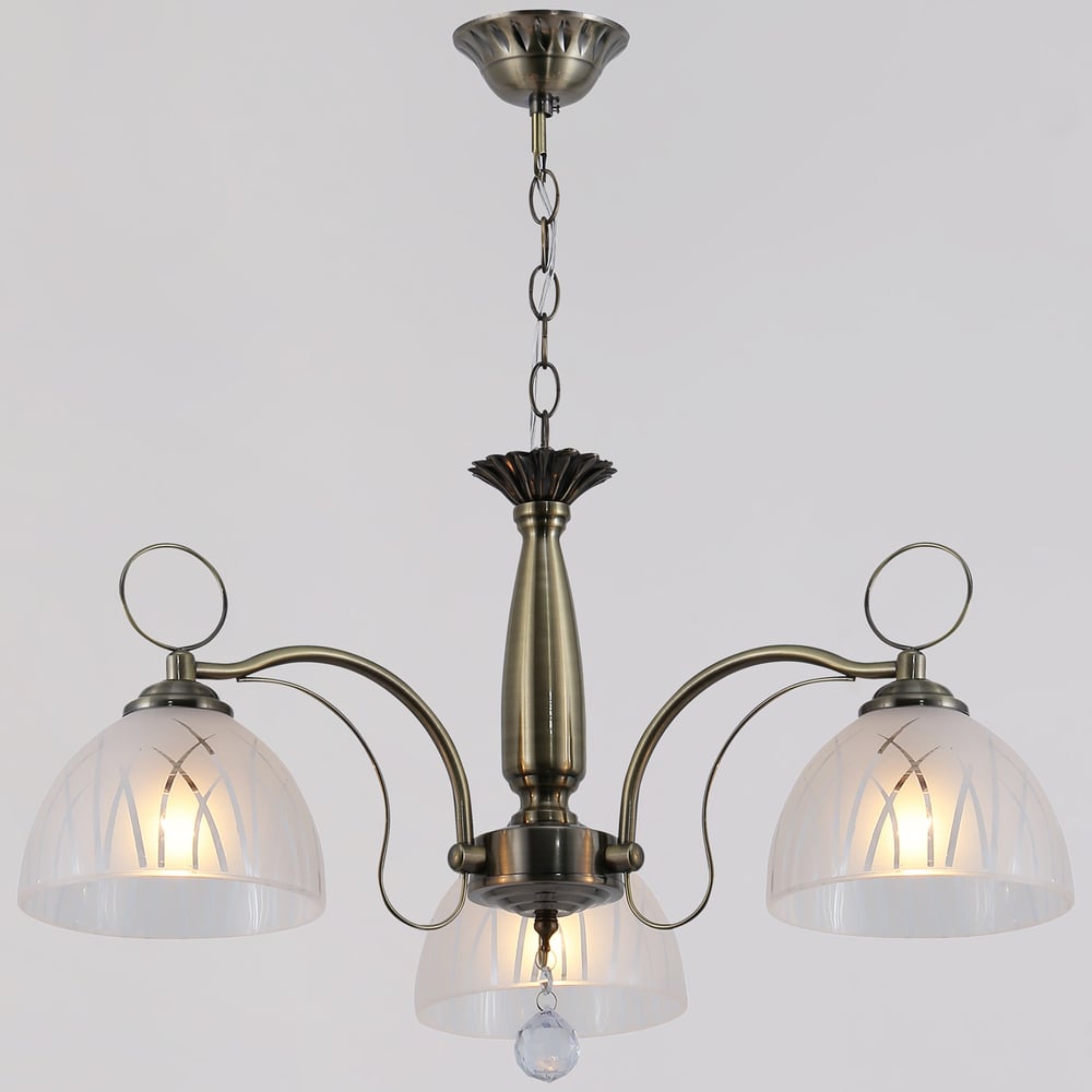 Изображение товара Подвесная люстра ReLuce 06570-0.4-03 классика античная бронза стекло