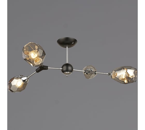 Изображение товара Потолочная люстра ReLuce 04209-0.3-04 CH+BK